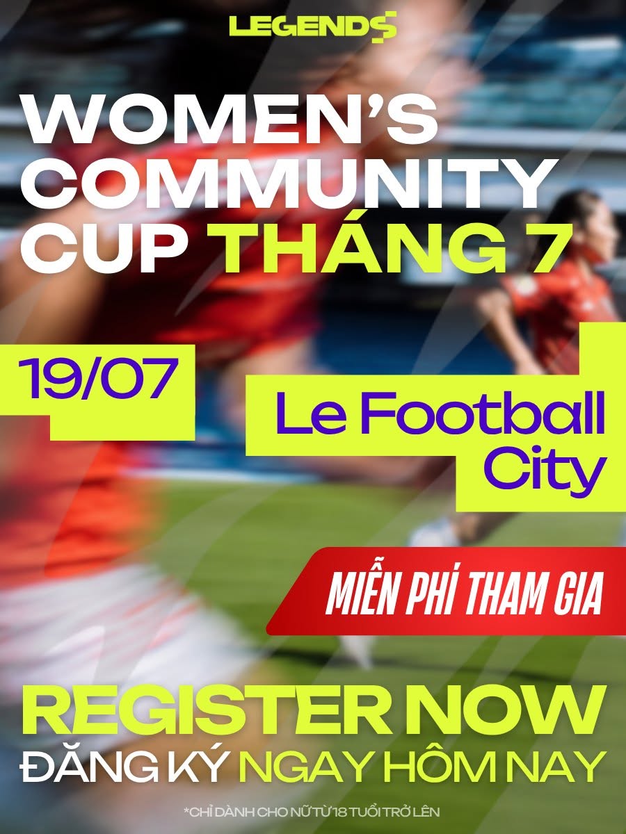 Giải bóng đá nữ Community Cup tháng 7/2026 | LEGENDS